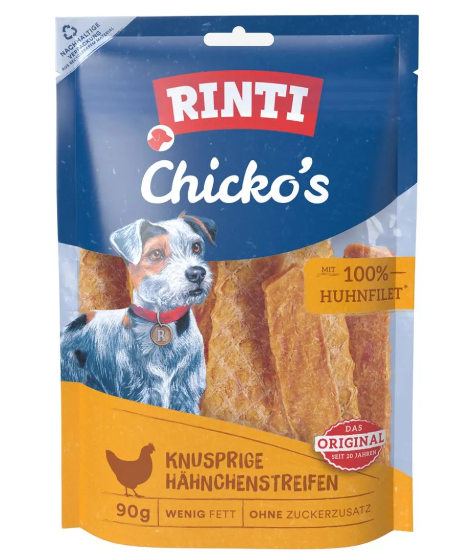 Rinti Hundesnack Chicko's Knusprige Hähnchenstreifen