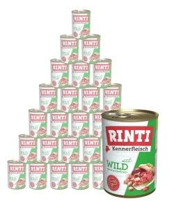 RINTI Kennerfleisch Nassfutter für Hunde, 12 x 800 g