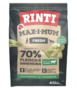 Rinti Trockenfutter für Hunde MAX-I-MUM Fresh Adult, Pansen