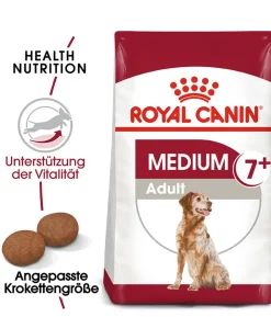 ROYAL CANIN® Trockenfutter für Hunde Medium Adult 7+