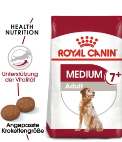 ROYAL CANIN® Trockenfutter für Hunde Medium Adult 7+
