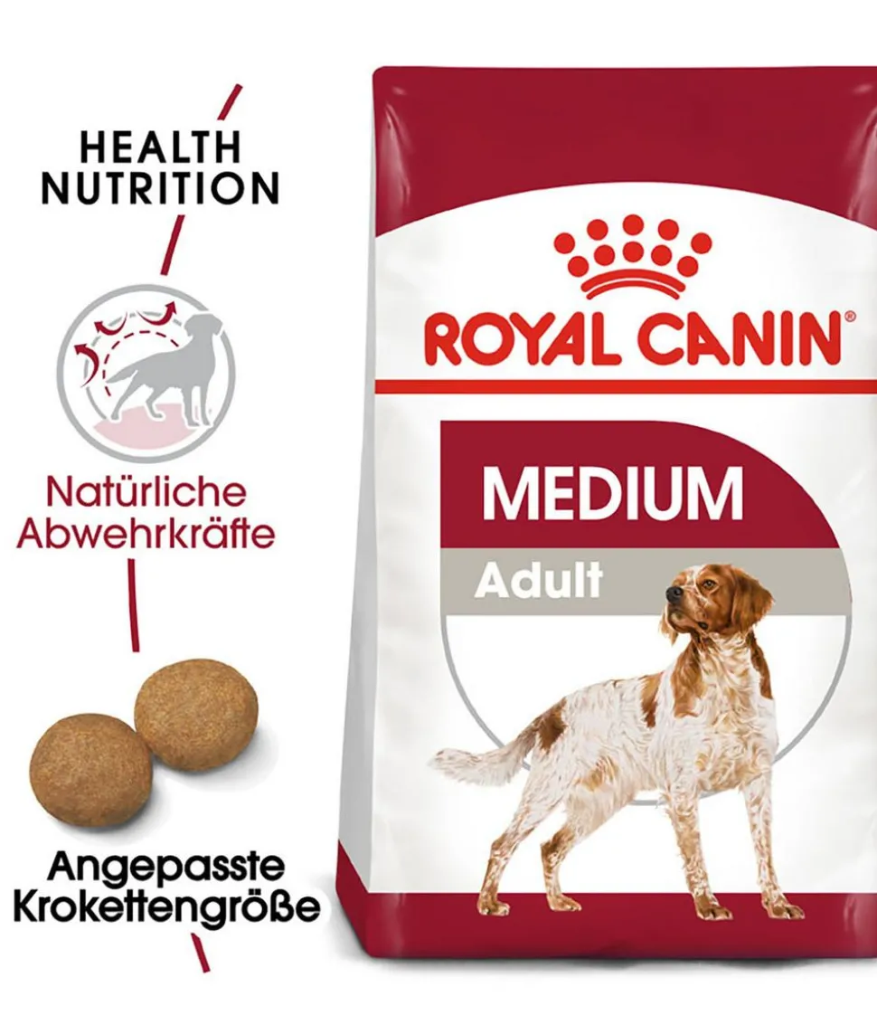ROYAL CANIN® Trockenfutter für Hunde Medium Adult