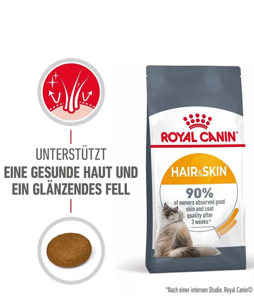 ROYAL CANIN® Trockenfutter für Katzen Hair & Skin Care