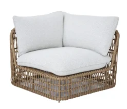 Royal Garden Geflecht-Sofa Norden, 3-teilig