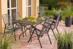 Royal Garden Streckmetall-Gartentisch, ca. B145/H74/T90 cm