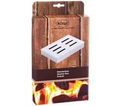 Rösle Räucherbox, Edelstahl, ca. B13,5/H3,5/T21,5 cm