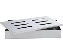 Rösle Räucherbox, Edelstahl, ca. B13,5/H3,5/T21,5 cm
