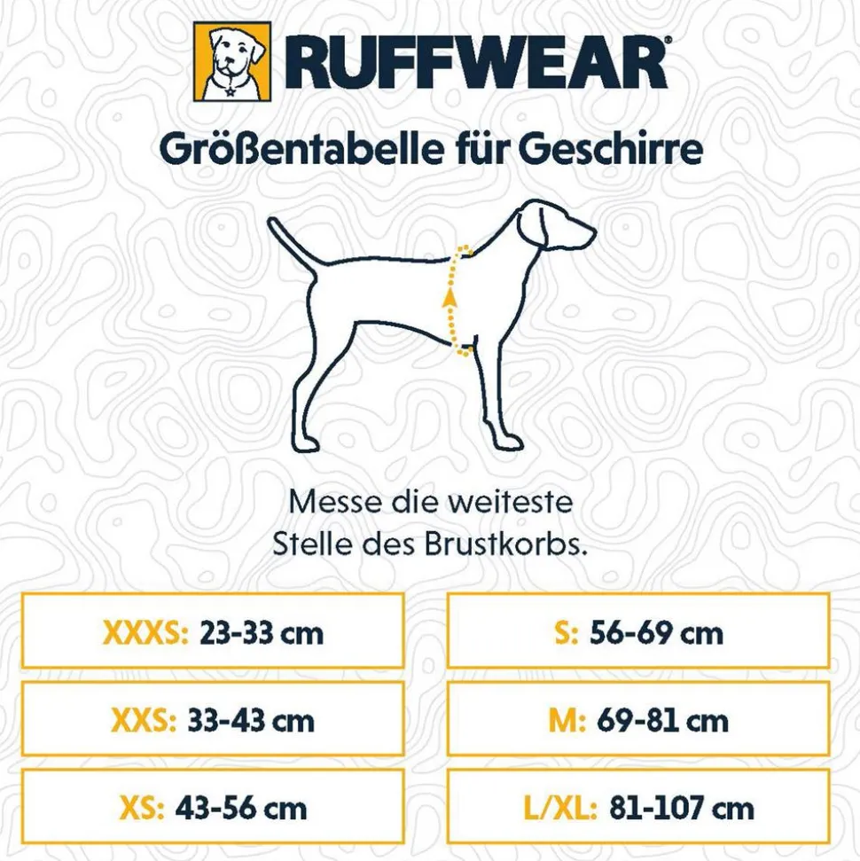 RUFFWEAR® Hundegeschirr Hi & Light™ Harness 2.0