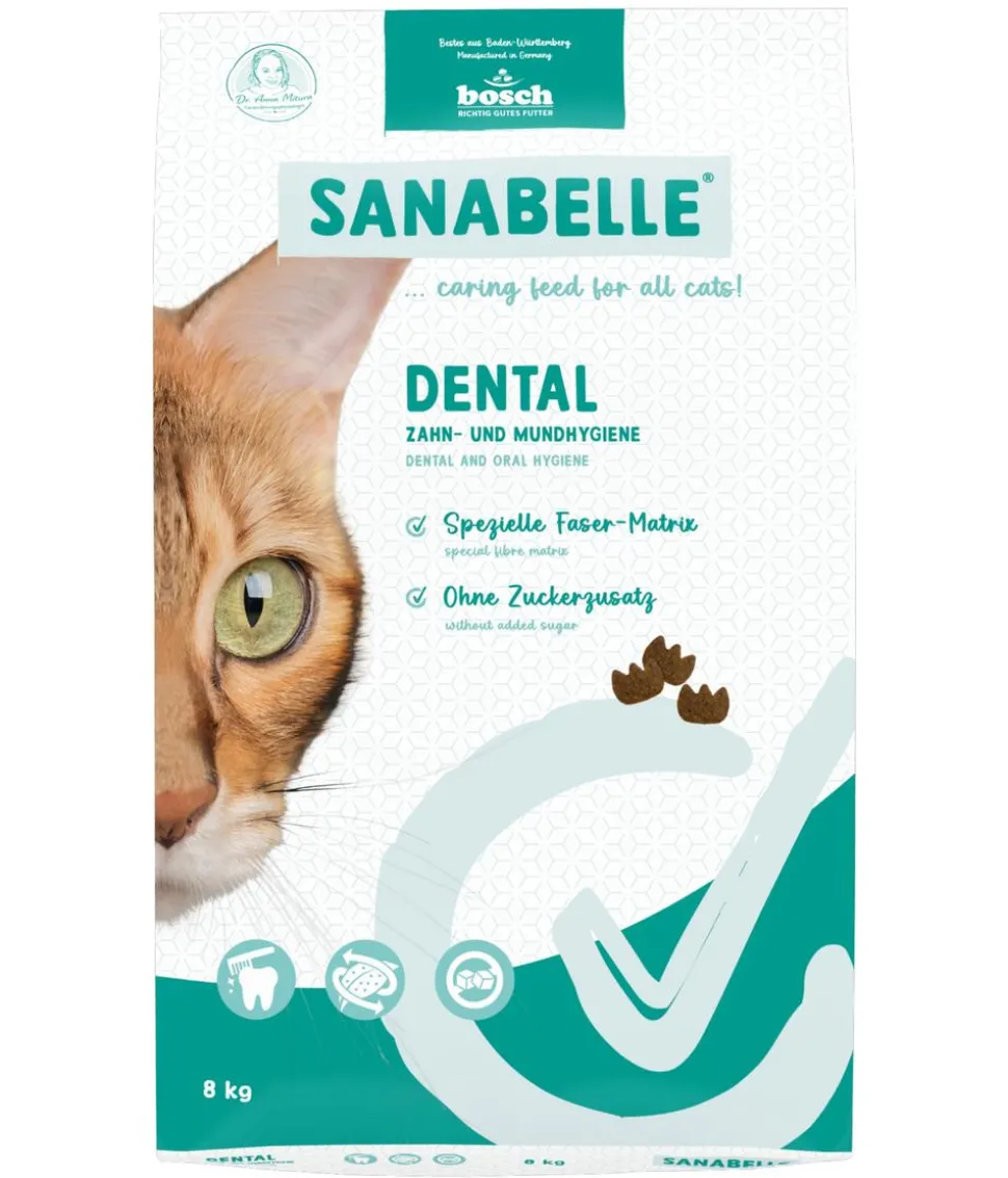 Sanabelle® Care Trockenfutter für Katzen Dental Adult, Geflügel