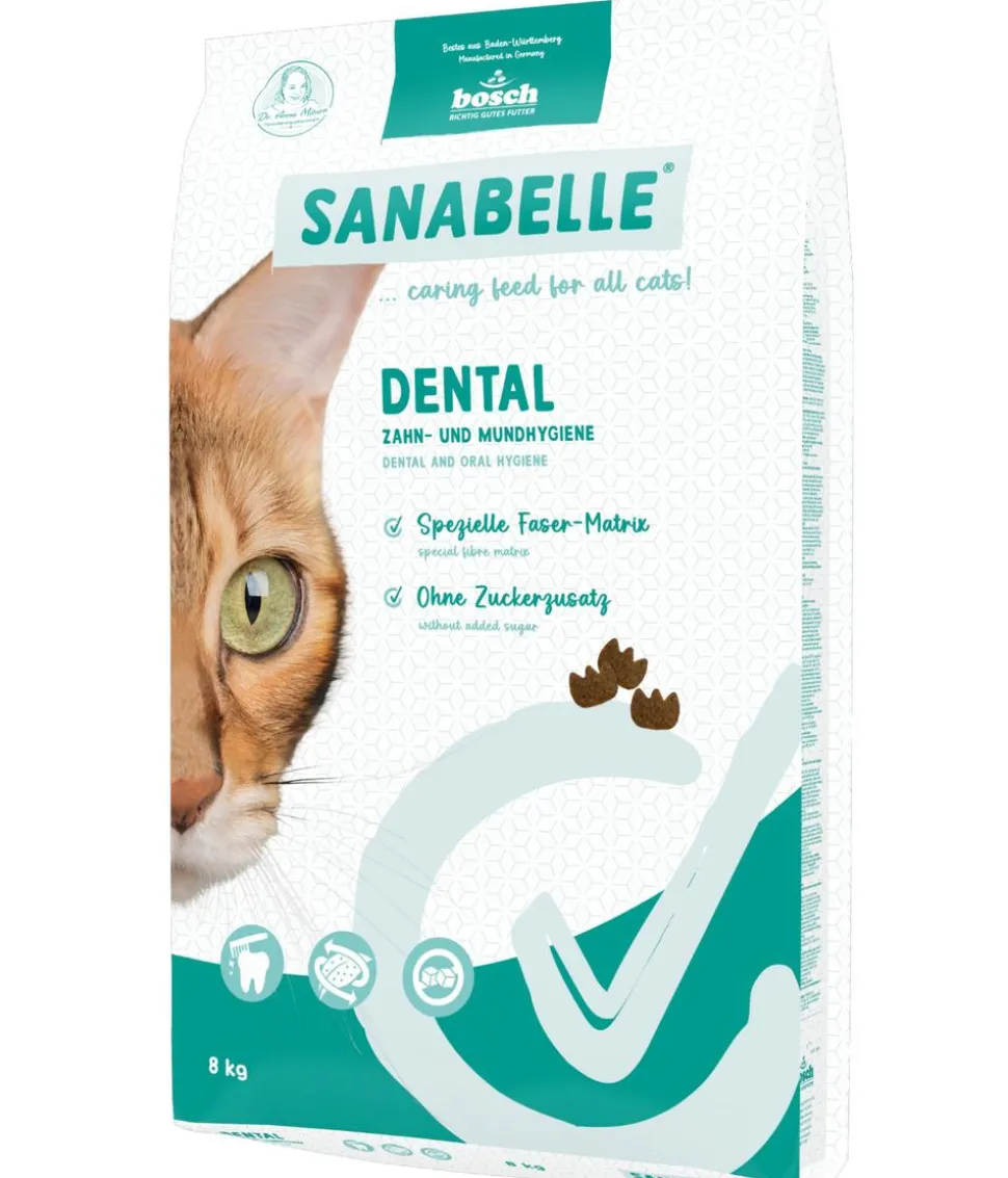 Sanabelle® Care Trockenfutter für Katzen Dental Adult, Geflügel