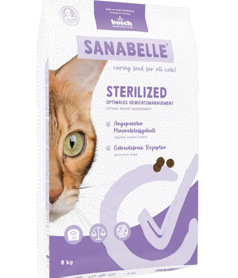 Sanabelle® Care Trockenfutter für Katzen Sterilized Adult, Geflügel