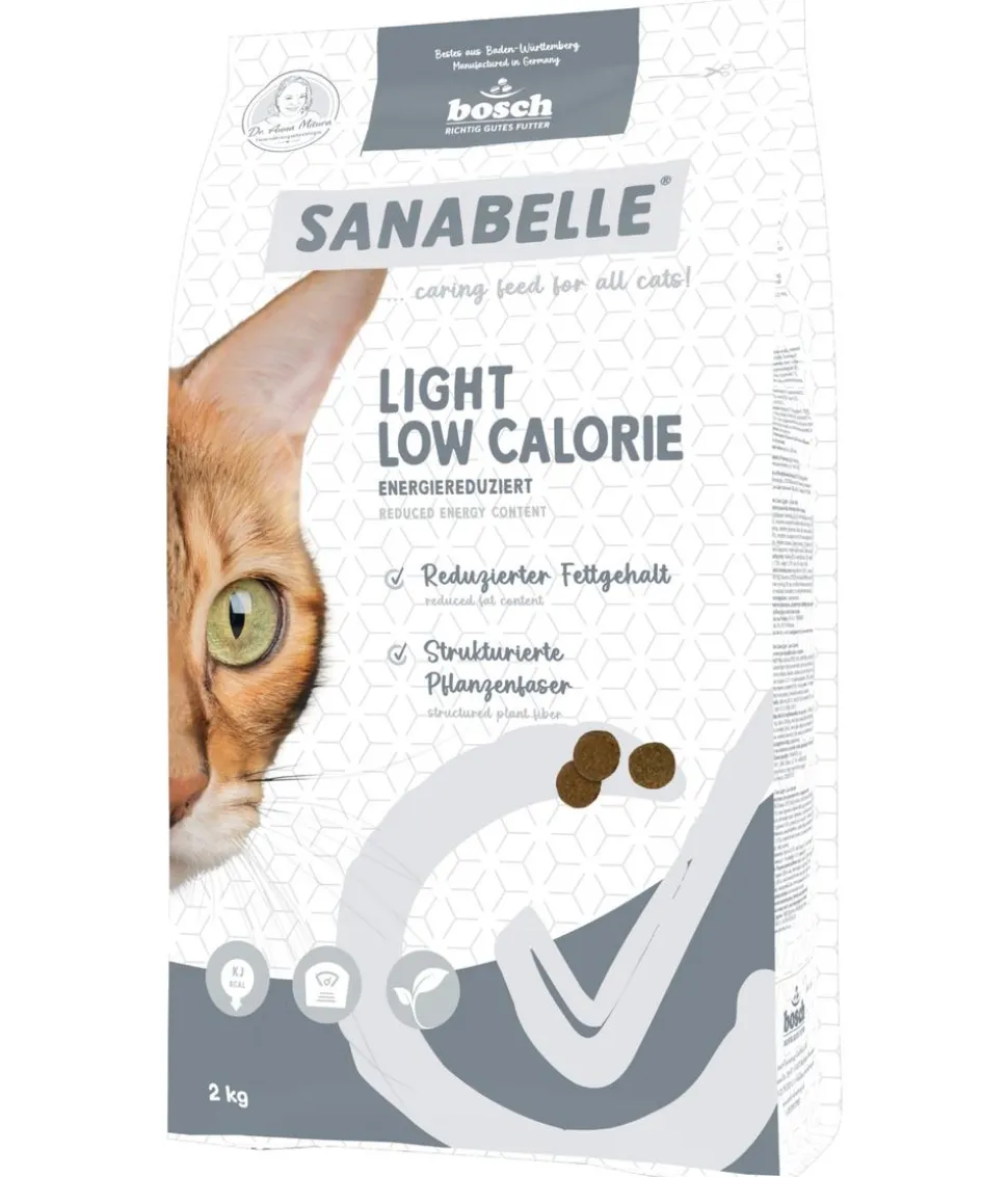 Sanabelle® Care Trockenfutter für Katzen Light Low Calorie Adult, Geflügel