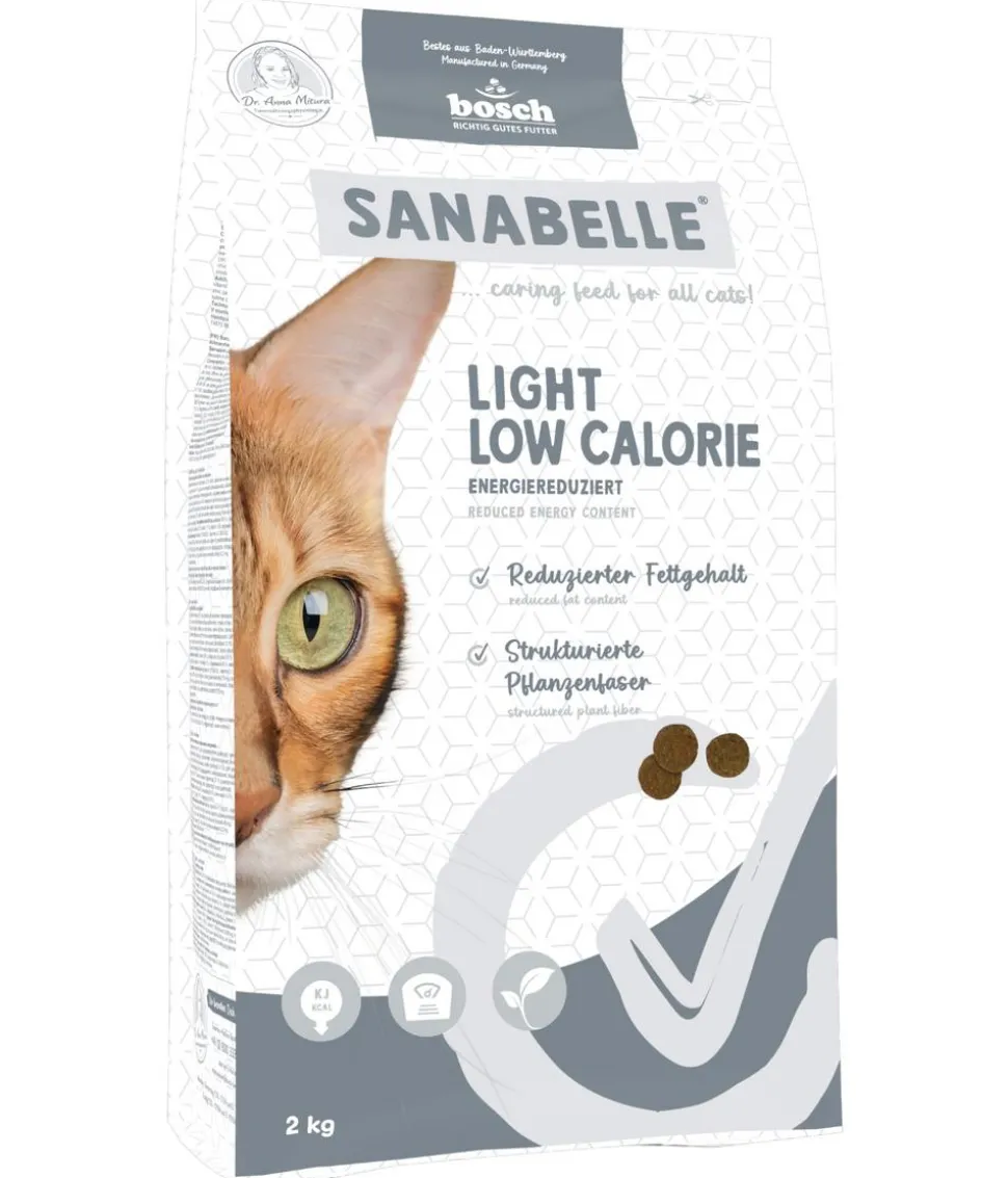 Sanabelle® Care Trockenfutter für Katzen Light Low Calorie Adult, Geflügel