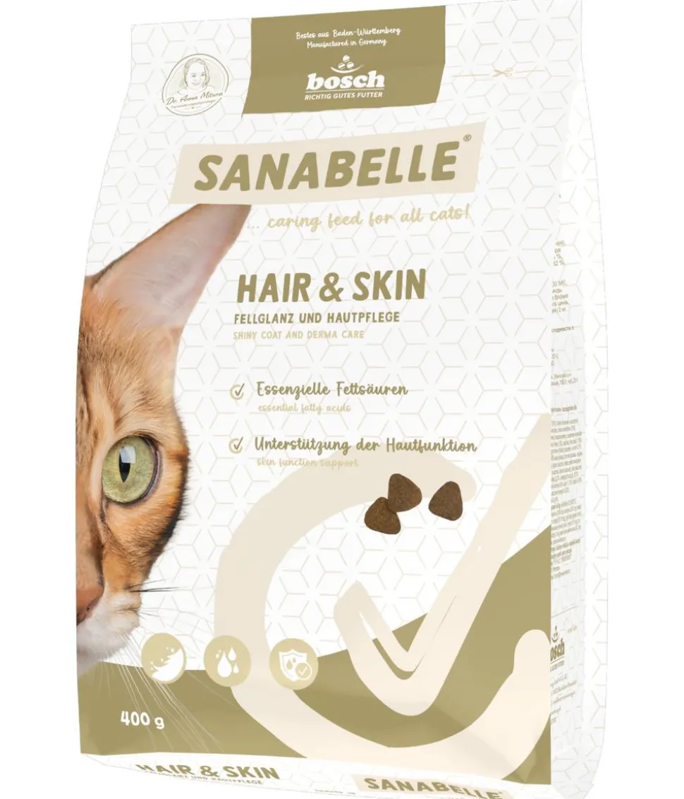 Sanabelle® Care Trockenfutter für Katzen Hair & Skin Adult, Geflügel