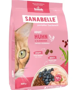 Sanabelle® Life Trockenfutter für Katzen Indoor Adult, Perlhuhn & Preiselbeeren