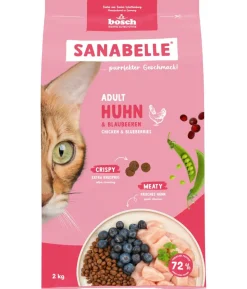 Sanabelle® Life Trockenfutter für Katzen Adult, Huhn & Preiselbeeren