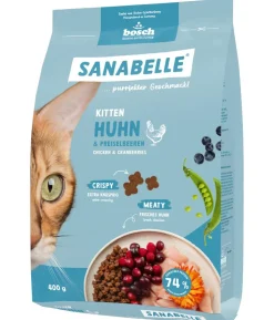 Sanabelle® Life Trockenfutter für Katzen Kitten, Huhn & Preiselbeeren