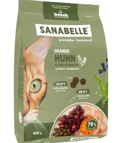 Sanabelle® Life Trockenfutter für Katzen Grande Adult, Huhn & Preiselbeere