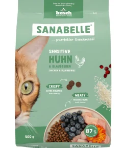 Sanabelle® Life Trockenfutter für Katzen Sensitiv Adult, Huhn & Preiselbeeren