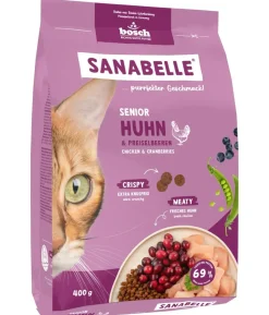 Sanabelle® Life Trockenfutter für Katzen Senior, Huhn & Preiselbeeren