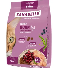 Sanabelle® Life Trockenfutter für Katzen Senior, Huhn & Preiselbeeren