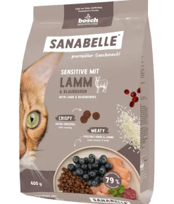 Sanabelle® Trockenfutter für Katzen Sensitiv Adult, Lamm & Blaubeeren