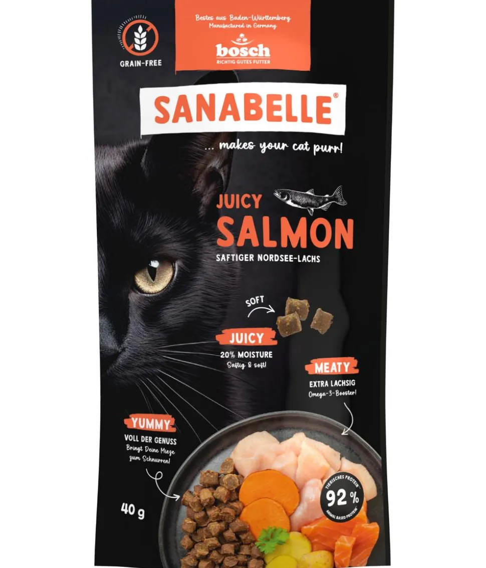 Sanabelle® Trockenfutter für Katzen Adult, Juicy Nordsee-Lachs