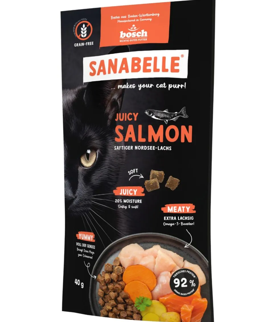 Sanabelle® Trockenfutter für Katzen Adult, Juicy Nordsee-Lachs