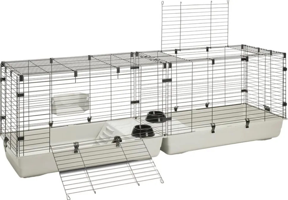 SAVIC Nagerheim Cubix 200, grau, ca. B200/H63,5/T50 cm