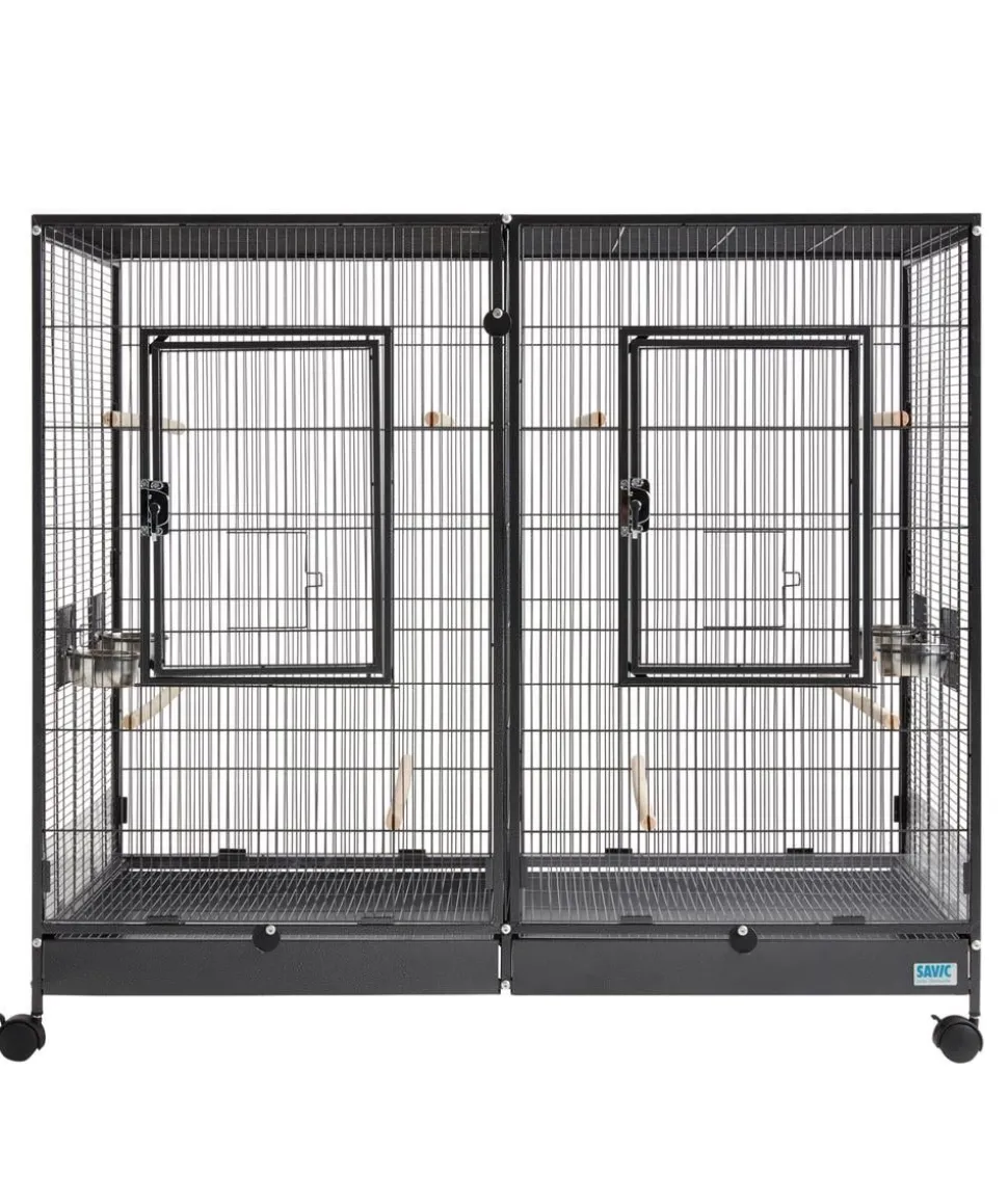 SAVIC Nager- und Vogelheim Tasmania 120, ca. B120/H107/T65 cm