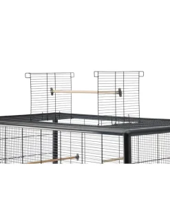 SAVIC Vogelheim Primo 120 open Empire, schwarz, ca. B118/H117/T64 cm