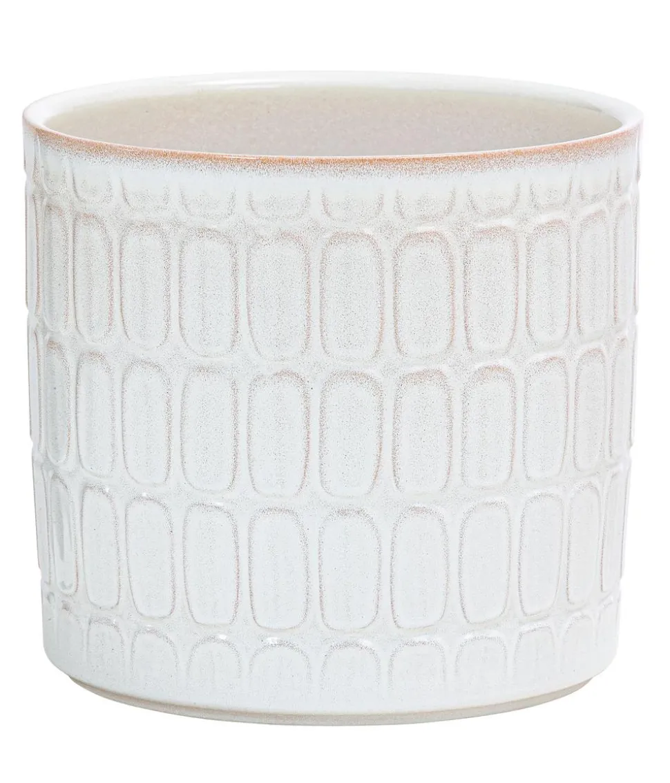 Scheurich Keramik-Übertopf Yara, creme, ca. Ø14 cm