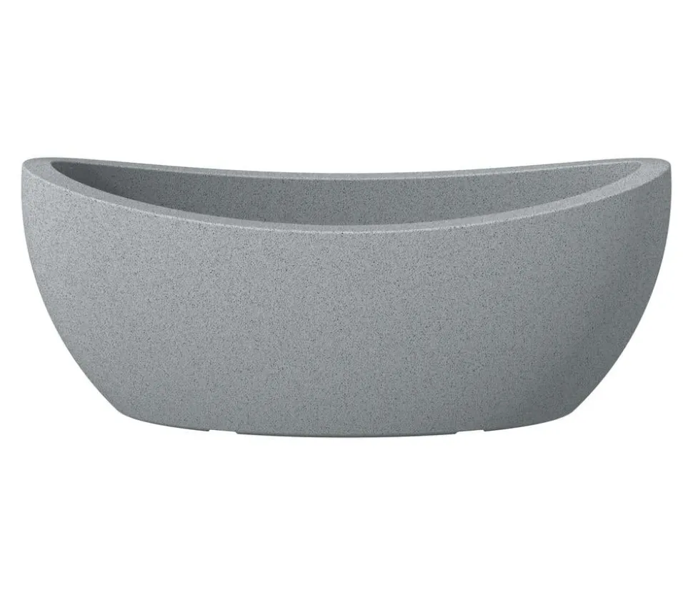 Scheurich Kunststoff-Jardiniere Wave Globe, oval, ca. B58/H23/T24 cm