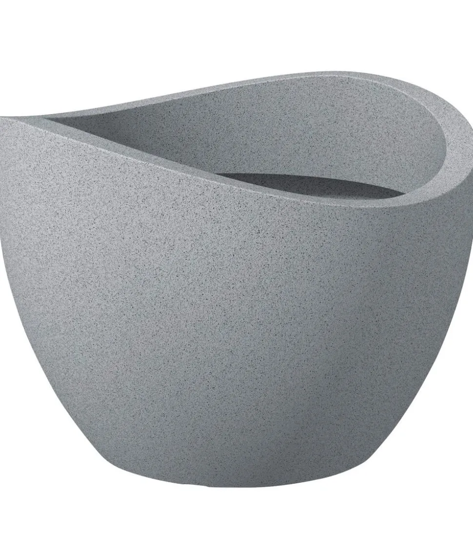 Scheurich Kunststoff-Topf Wave Globe, konisch