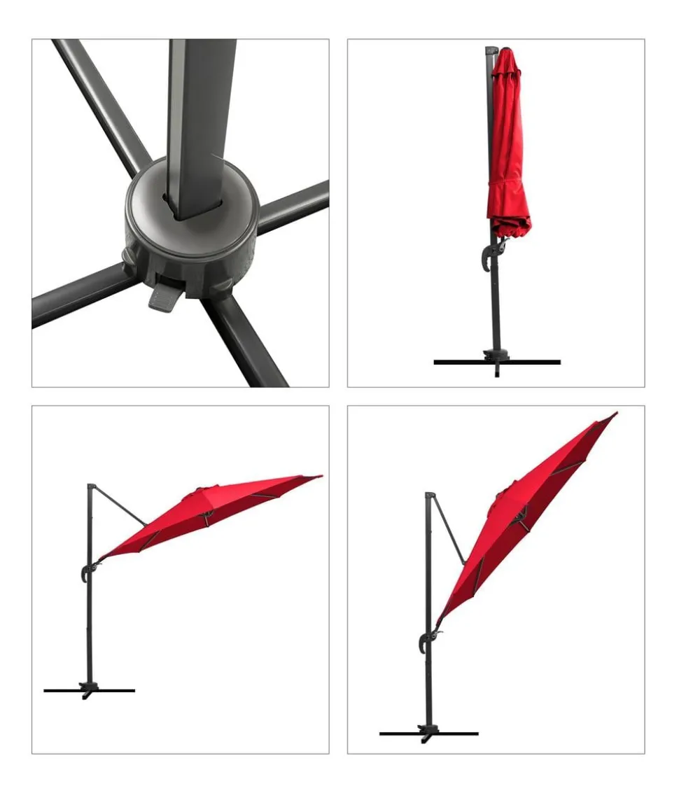 Schneider Ampelschirm Rhodos Junior, rund, ca. Ø300 cm