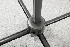 Schneider Ampelschirm Rhodos Junior, quadratisch, ca. B270/T270 cm