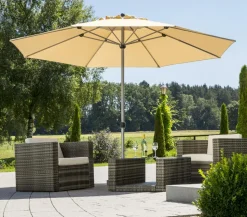 Schneider Premium Sonnenschirm Gemini, rund, ca. Ø360 cm