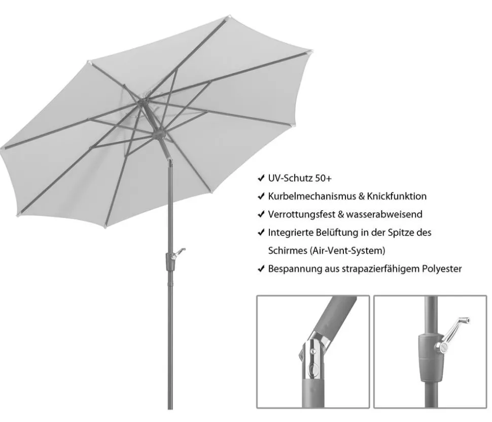 Schneider Sonnenschirm Harlem, rund, ca. Ø270 cm