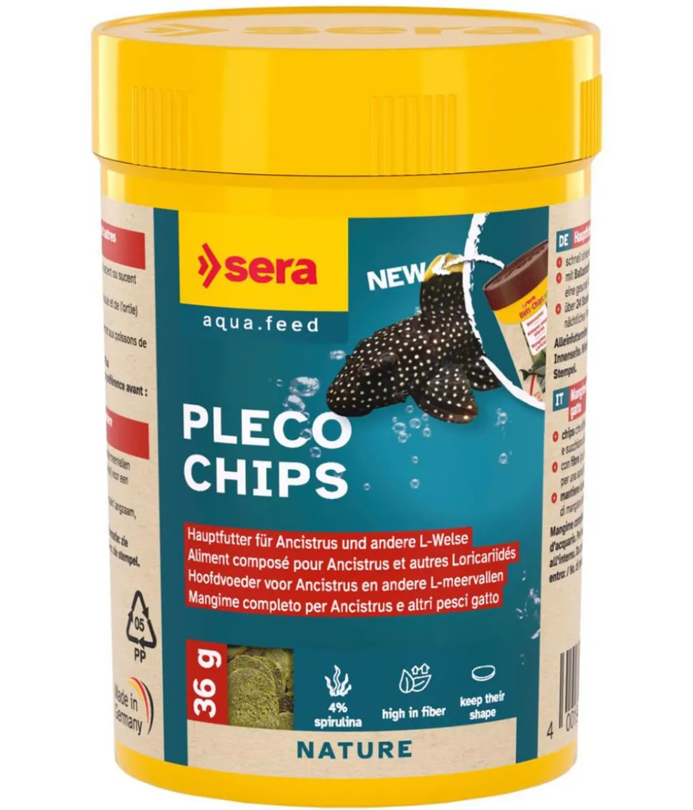 sera Fischfutter Pleco Chips