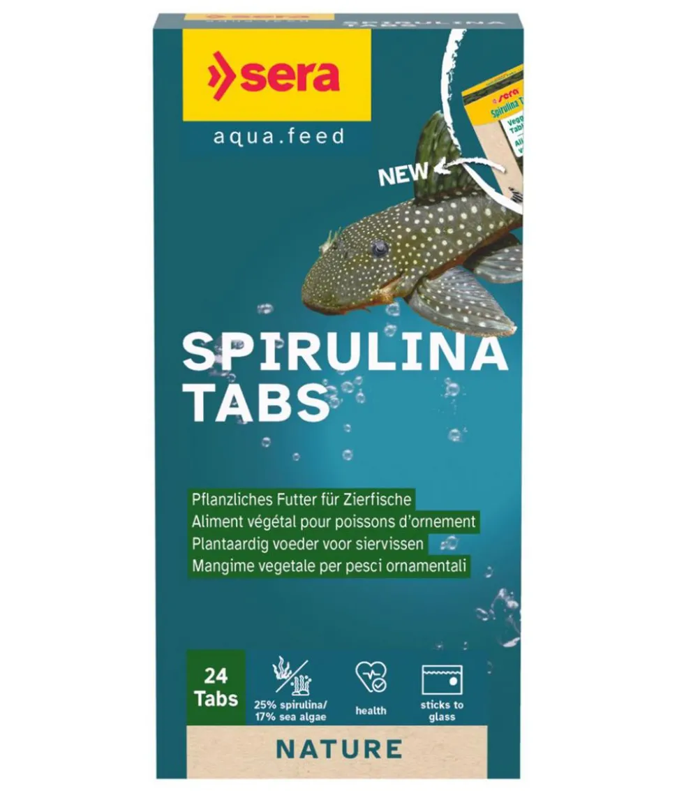sera Fischfutter Spirulina Tabs