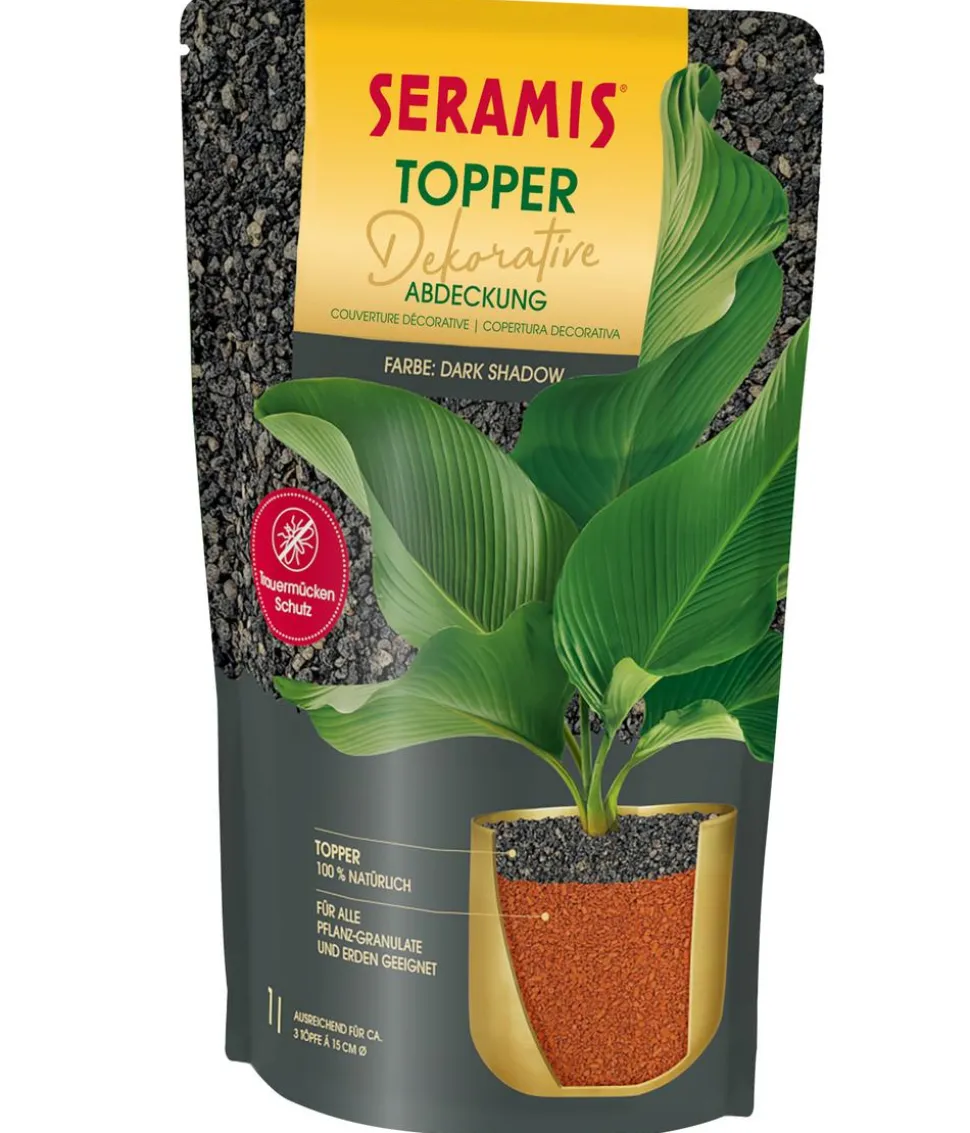 Seramis Topper-Granulat Dark Shadow, 1 l