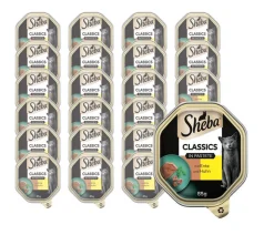 Sheba® Nassfutter für Katzen Classics in Pastete, 22 x 85 g