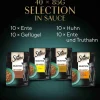 Sheba® Nassfutter für Katzen Selection Mini Filets in Sauce Multipack Adult, Geflügel Variation, 40 x 85 g