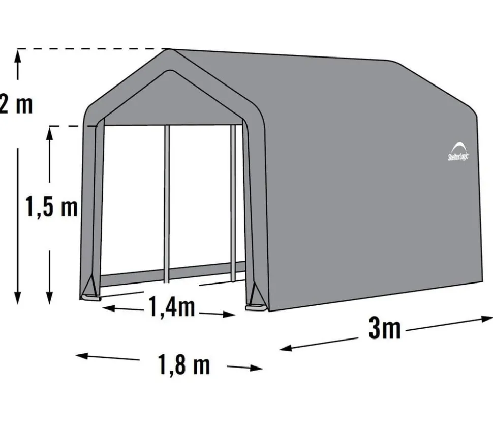 Shelter Logic Foliengerätehaus