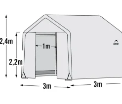 Shelter Logic Foliengewächshaus