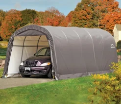 Shelter Logic Zeltgarage Gerätehaus, ca. B370/H240/T610 cm