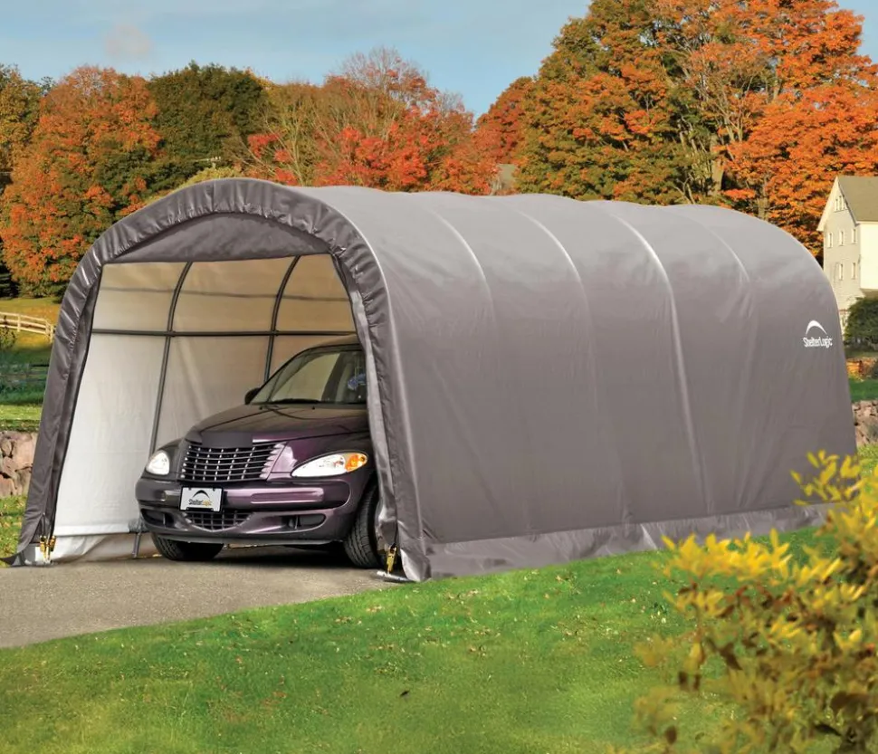 Shelter Logic Zeltgarage Gerätehaus, ca. B370/H240/T610 cm