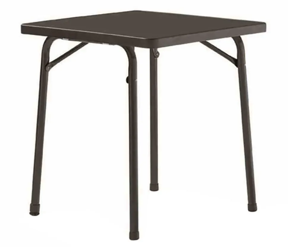 Sieger Garten-Klapptisch mit mecalit®-PRO-Platte, ca. B70/H72/T70 cm