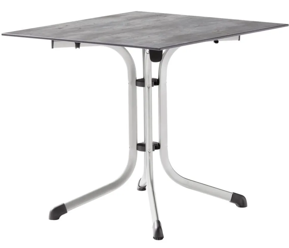 Sieger Klapptisch Boulevard mit Polytec®-Platte, ca. B80/H73/T80 cm