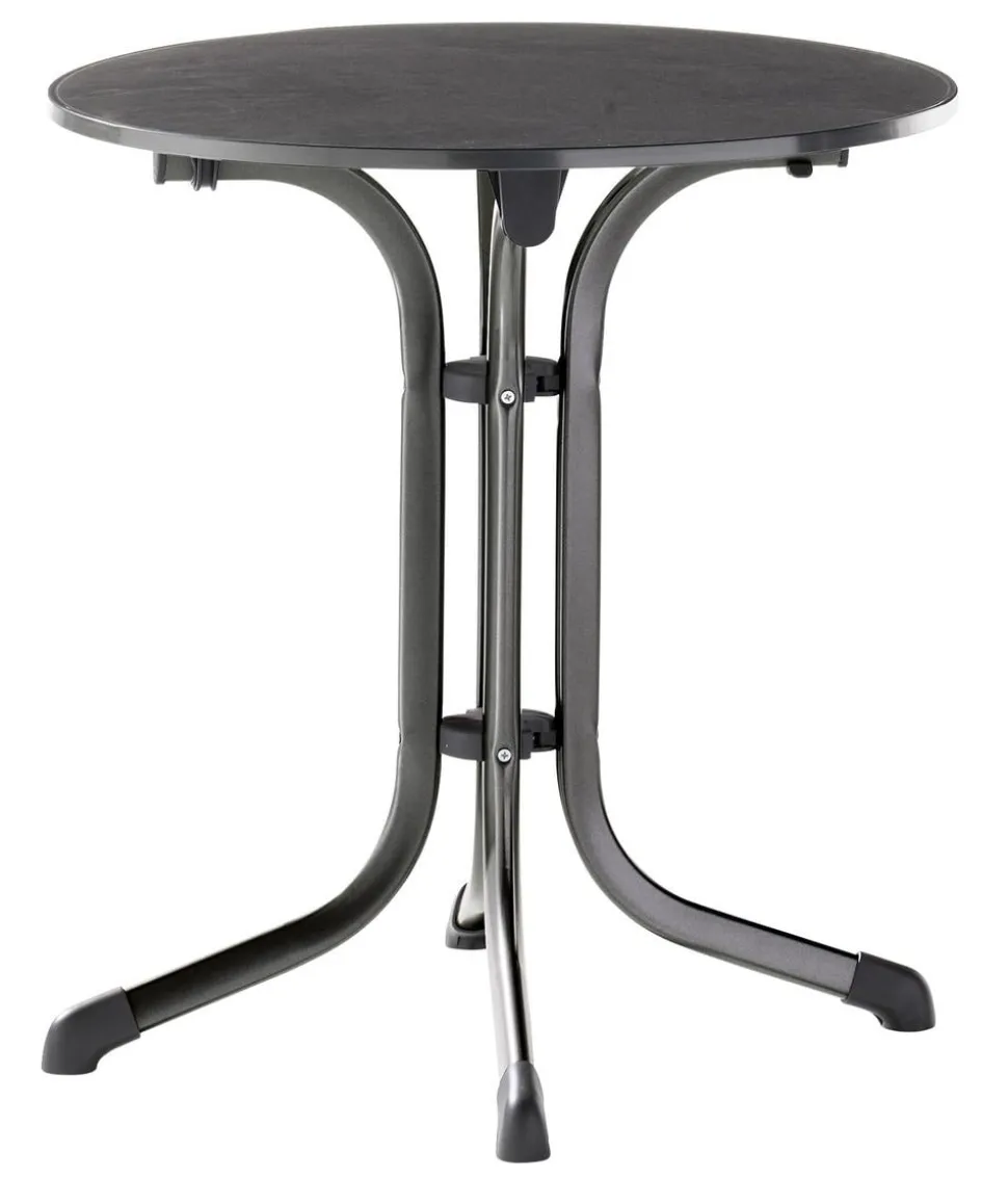Sieger Klapptisch Boulevard mit vivodur®-Platte, ca. Ø68/H73 cm